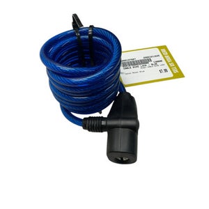 Used CABLE BIKE LOCK Bike Accessory Royal Blue 11835-S000197667