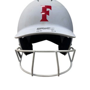 Used Champro CHAMPRO HELMET LG Batting Helmet w/Mask White LG 11835-S000197674
