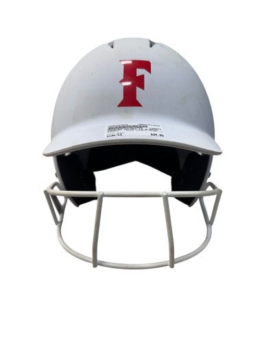 Used Champro CHAMPRO HELMET LG Batting Helmet w/Mask White LG 11835-S000197674