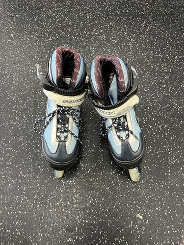 Used Schwinn ABEC 5 Junior Rec Fitness Skates Black Junior 04 11849-S000030844