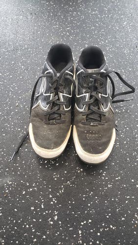 Used Under Armour BASEBALL CLEATS BB/SB Cleats Black Junior 02 11849-S000030887