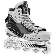 New wheels for goalie skates