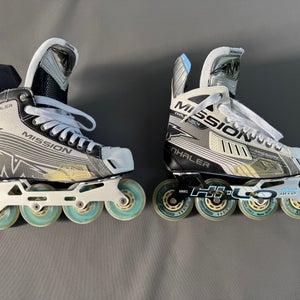 Mission Inhaler AC4 Inline Skates Regular Width Size 7 (Used)