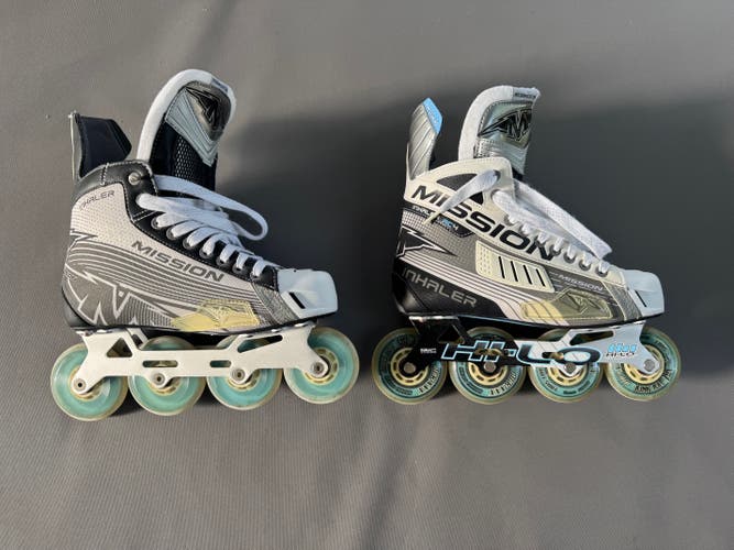 Mission Inhaler AC4 Inline Skates Regular Width Size 7 (Used)