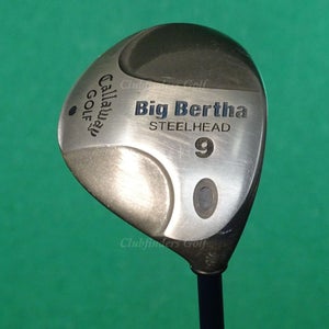 Lady Callaway Big Bertha Steelhead Fairway 9 Wood Gems 99 Graphite Ladies w/ HC