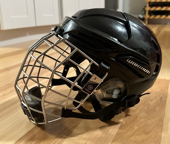 Used Small Warrior Krown 360 Helmet And Cage