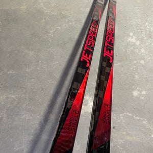 CCM JETSPEED FT7 PRO 2 PACK Pro Stock Hockey Stick Grip P28 90 Flex Left 75721