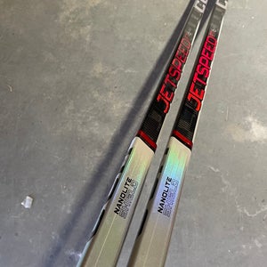 CCM JETSPEED FT6 PRO 2 PACK Pro Stock Hockey Stick Grip P28 85 Flex Left 75610