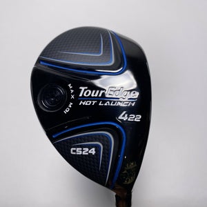 Tour Edge Hot Launch C524 4 Hybrid 22* Aldila Ascent R 55g Regular RH NEW