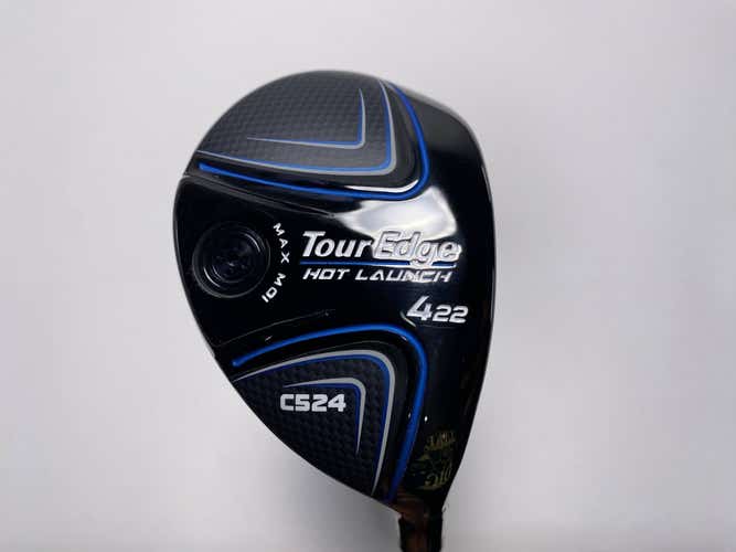 Tour Edge Hot Launch C524 4 Hybrid 22* Aldila Ascent R 55g Regular RH NEW