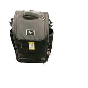 Used Mizuno BLACK WHEELED BAG BB/SB Player Wheeled Bag Black 11834-S000039066