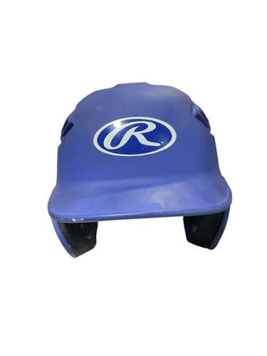 Used Rawlings BASEBALL Batting Helmet No Mask Navy Blue One Size 11834-S000039074