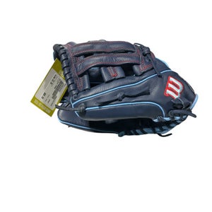 Used Wilson A500 BB/SB Glove RH Throw Navy Blue 10" 11834-S000039104