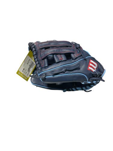 Used Wilson A500 BB/SB Glove RH Throw Navy Blue 10" 11834-S000039104