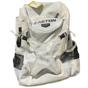 Used Easton BACKPACK BB/SB Player Carry Bag White 11834-S000039108