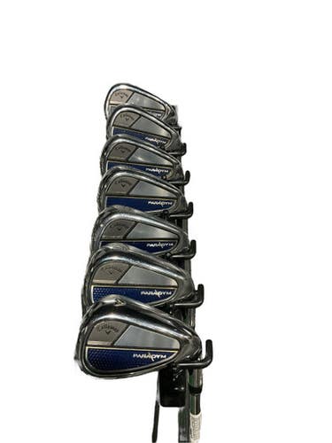 Used Callaway PARADYM Mens Iron Set LH 5I-GW/AW 11834-S000039112