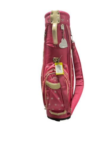 Used Callaway SOLAIRE Womens Cart Bag Pink 11834-S000039131