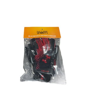 Used Under Armour BLUR FB Gloves Red LG 11834-S000039147