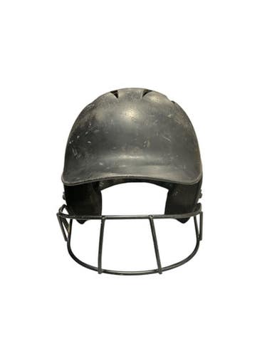 Used Champro BLK HELMET W/ MASK Batting Helmet w/Mask Black One Size 11834-S000039173