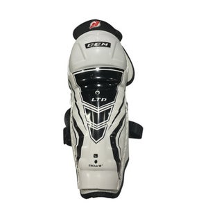 Used CCM LTP Youth Shin Guards White 9" 11834-S000039256