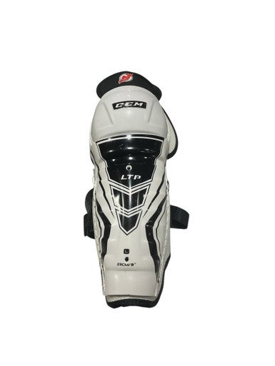 Used CCM LTP Youth Shin Guards White 9" 11834-S000039256