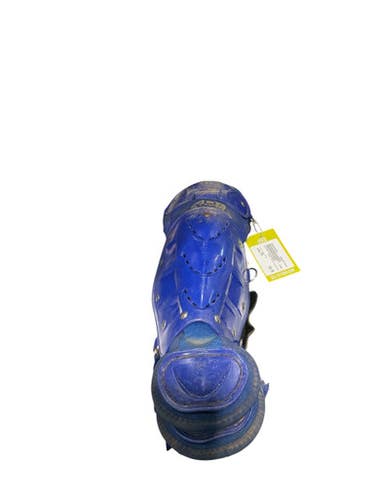 Used AJSTAR SHINGUARDS Catchers Leg Guards Royal Blue Youth 11834-S000039285
