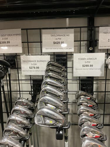 Used Taylormade M2 Mens Iron Set RH 4I-PW 11834-S000039296