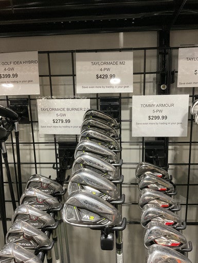 Used Taylormade M2 Mens Iron Set RH 4I-PW 11834-S000039296