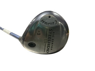 Used Callaway STEELHEAD 3 Womens Fairway Wood RH 3 Wood 11834-S000039341