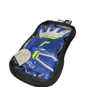 Used REUSCH ROYAL GOALIE GLOVE Soccer Goalie Gloves Royal Blue 7 11834-S000039362