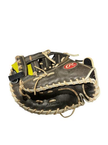 Used Rawlings 1ST BASE BB/SB First Base LH Throw Black 13" 11834-S000039368