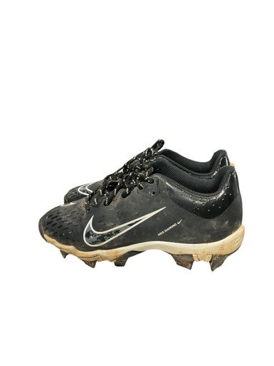 Used Nike DIAMOND BB/SB Cleats Black Junior 02.5 11834-S000039392