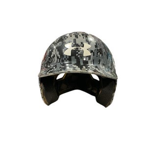 Used Under Armour DIGITAL CAMO Batting Helmet No Mask Grey SM 11834-S000039401
