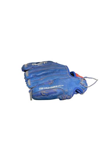 Used Rawlings BLUE GLOVE BB/SB Glove RH Throw Royal Blue 9 1/2" 11834-S000039405