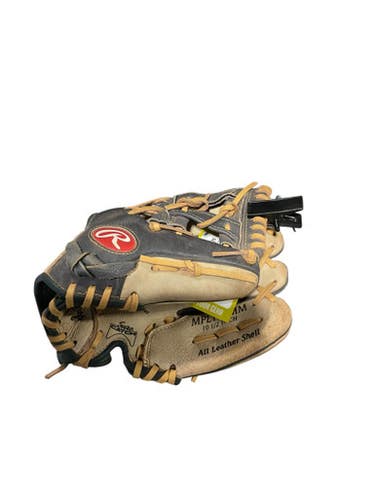 Used Rawlings MANNY  MODEL BB/SB Glove RH Throw Navy Blue 10 1/2" 11834-S000039409