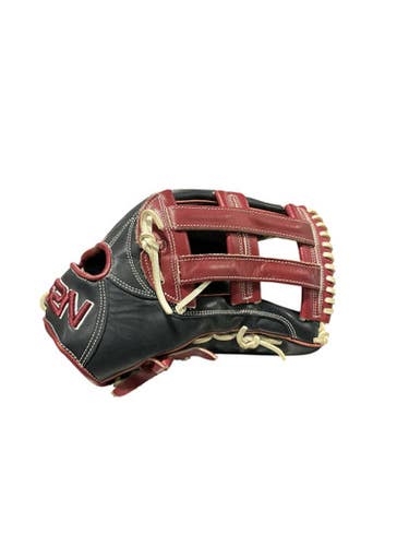 Used SZN SLOWPITCH GLOVE BB/SB Glove RH Throw Black 13" 11834-S000039419