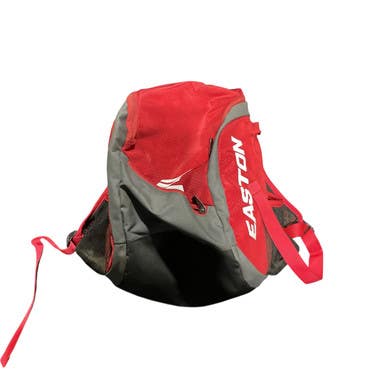 Used Easton BACKPACK BB/SB Player Carry Bag Red 11834-S000039531