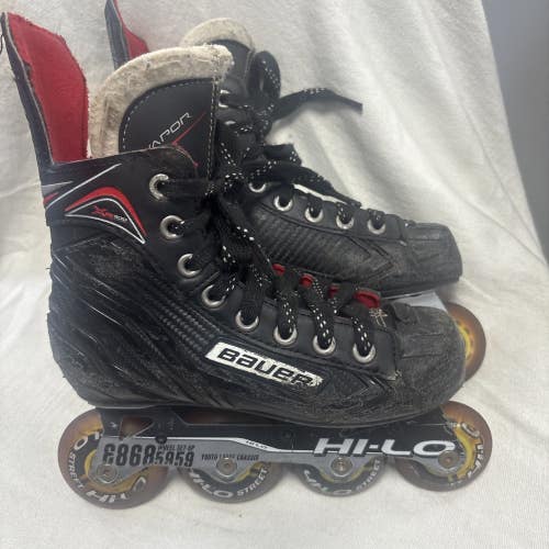 Junior Size 1 Bauer Vapor XR300 Inline Skates Rollerblades