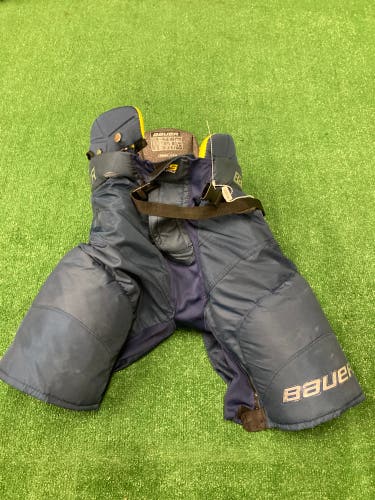 Blue Senior Large Bauer Supreme 2s Pro Hockey Pants (Used)