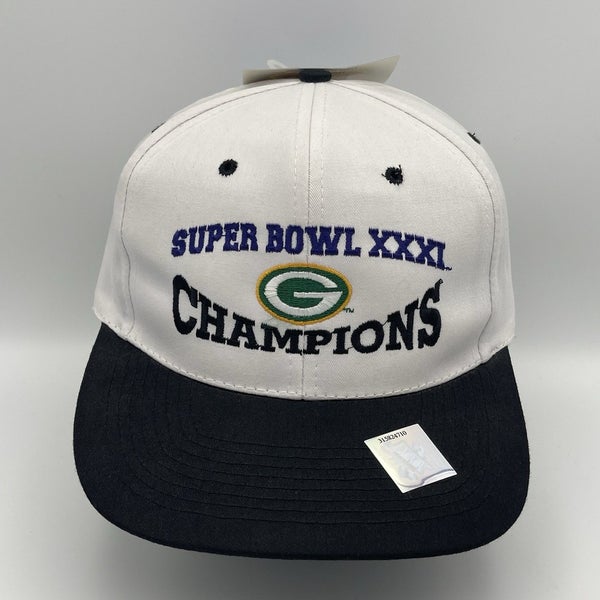Vintage Green Bay Packers XXXI Super Bowl Champions Hat Game Day Snapback NWT