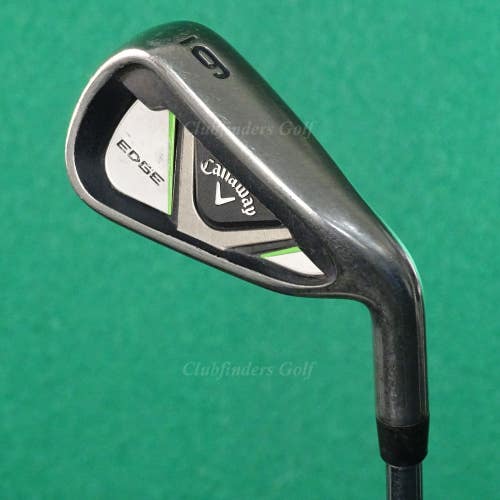 Callaway Edge 2018 Single 6 Iron Factory Stepped Steel Regular