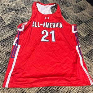 #21 2022 Under Armour All America Women's Senior Game Jersey
