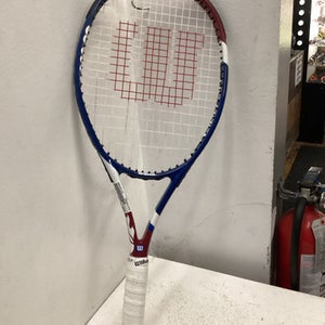 Used Wilson US OPEN Adult Tennis Racquet Royal Blue 4 3/8" 11443-S000197179