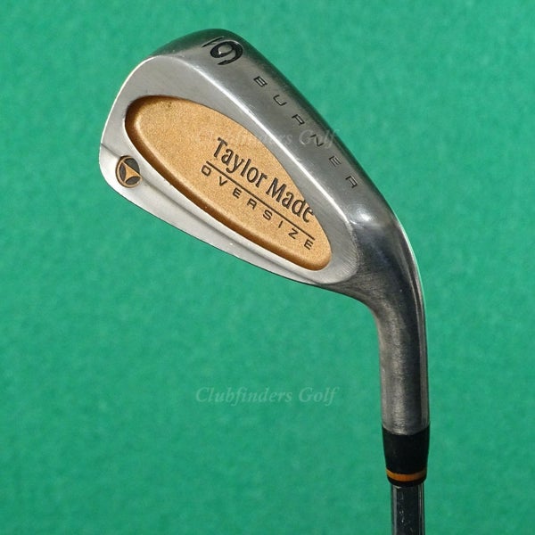 TaylorMade Burner Oversize Single 6 Iron True Temper Stepped Steel Stiff
