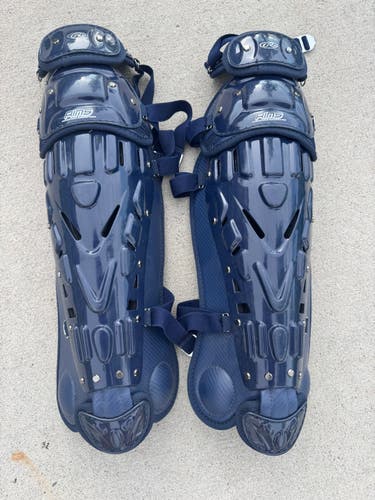 Rawlings AIMS Adult Catcher’s Leg Guards – Near New – Baseball/Softball