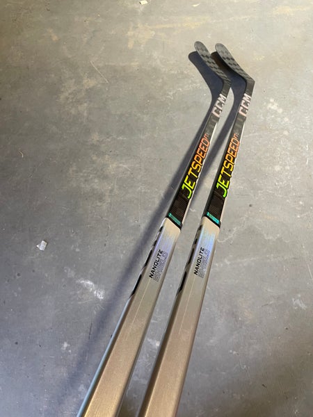 CCM JETSPEED FT6 PRO 2 PACK Pro Stock Hockey Stick Grip P90 90 Flex Left 75054