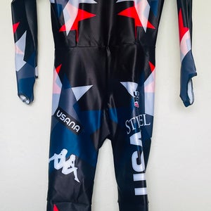 US Ski Team Unisex Medium Ski  Speed Suit (New) FIS Legal