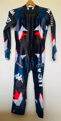 US Ski Team Unisex Medium Ski  Speed Suit (New) FIS Legal