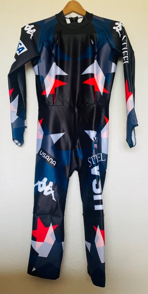US Ski Team Unisex Medium Ski  Speed Suit (New) FIS Legal