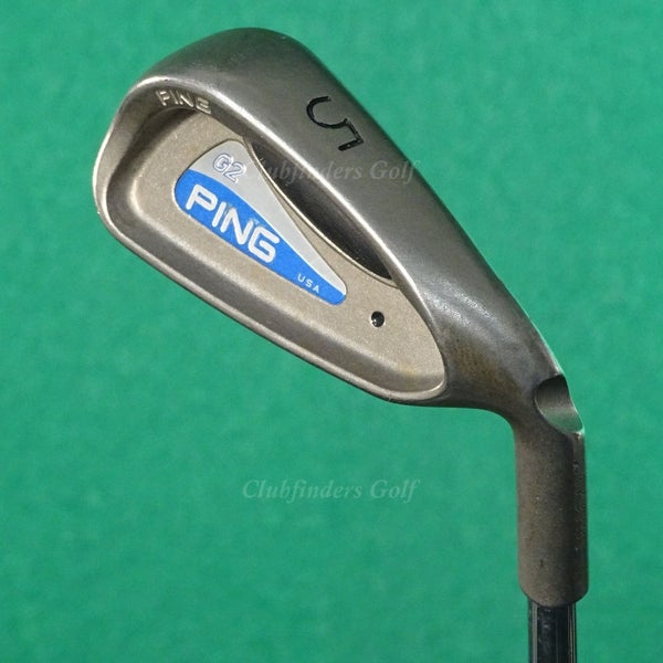 Ping G2 Black Dot Single 5 Iron Factory CS Lite Steel Stiff